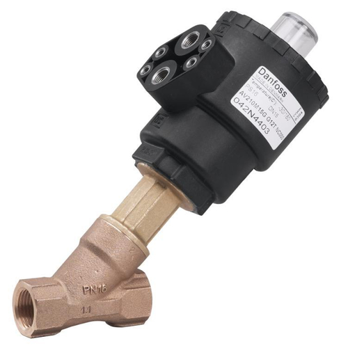 Danfoss 042N4406 Клапан пневматический бронза НЗ AV210C Ду25