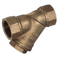Фильтр сетчатый Y-образный бронза Ду 20 Ру20 Тмакс=120 oC G3/4" ВР F2143 Tecofi F2143-0020