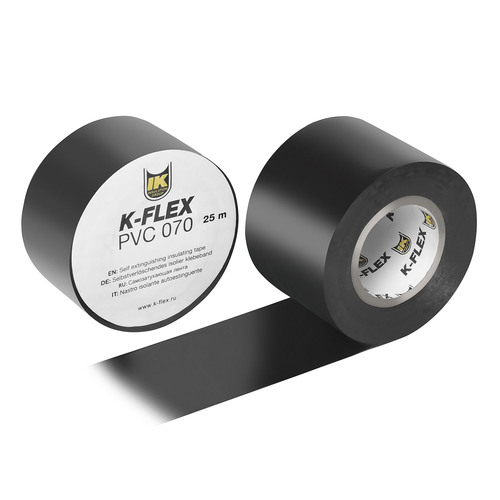 Лента ПВХ PVC AT 070 50мм х 25м черный K-flex 850CG020003