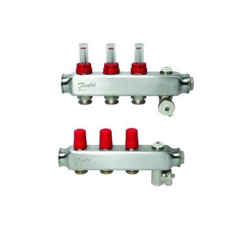 Группа коллекторная нерж SSM 1" ВР 9 вых 3/4"ЕК НР Ру6 Danfoss 088U0759