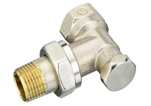 Danfoss 003L0125 Клапан запорный для радиатора RLV-S никель Ду 20