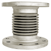 Компенсатор сильфонный осевой сталь нерж DI7250 Ду 50 Ру25 бар фл Tecofi MVT50