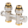 Danfoss 003L0240 Узел нижнего подключения RLV-KD для двухтр никель 1/2"x3/4"