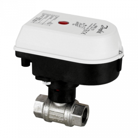 Danfoss 082G5402 Кран шаровой латунь никелирован AMZ 112 Ду 25 Rp1