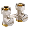 Danfoss 003L0242 Узел нижнего подключения RLV-KD для двухтр никель 1/2 x3/4
