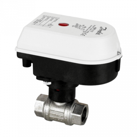 Danfoss 082G5407 Кран шаровой латунь никелирован AMZ 112 Ду 20 Rp3/4