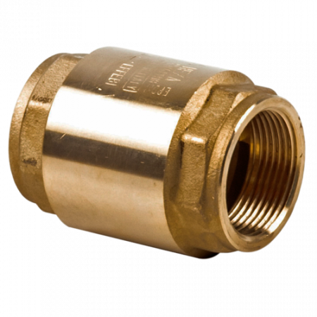 Danfoss 065B8228 Клапан обратный осевой латунь NRV EF Ду 40 ВР G1 1/2