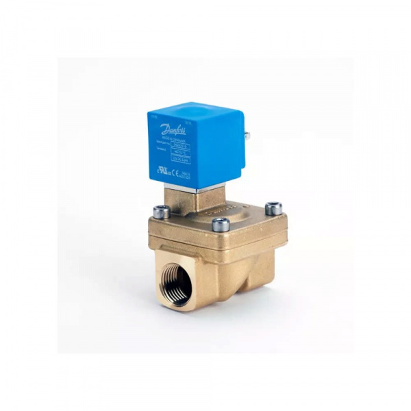 Danfoss 042U426419 — Клапан электромагнитный EV220W, присоединение внутренняя резьба G 1/2", материал уплотнения NBR, нормально закрытый