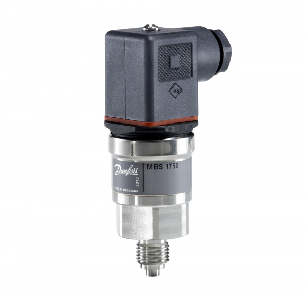 Danfoss 060G6109 — Преобразователь (датчик) давления MBS1750, 0-160 бар, выходной сигнал 4-20 мА, внешняя резьба G1/4, IP 65